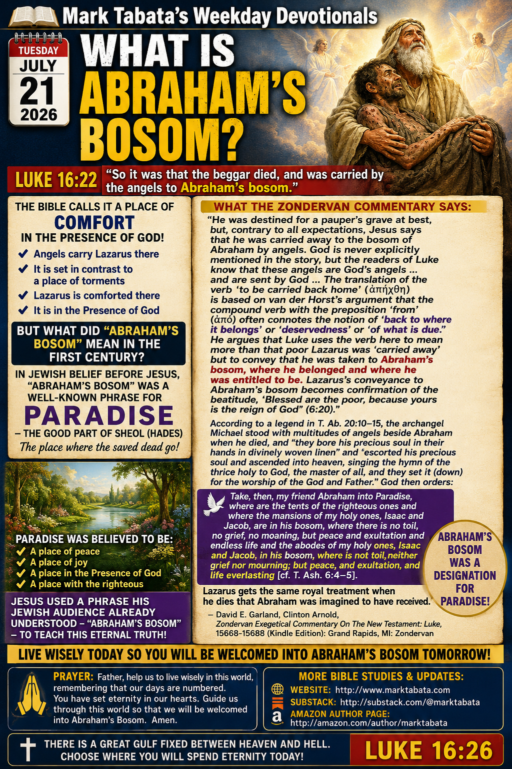 What Is Abraham’s Bosom?