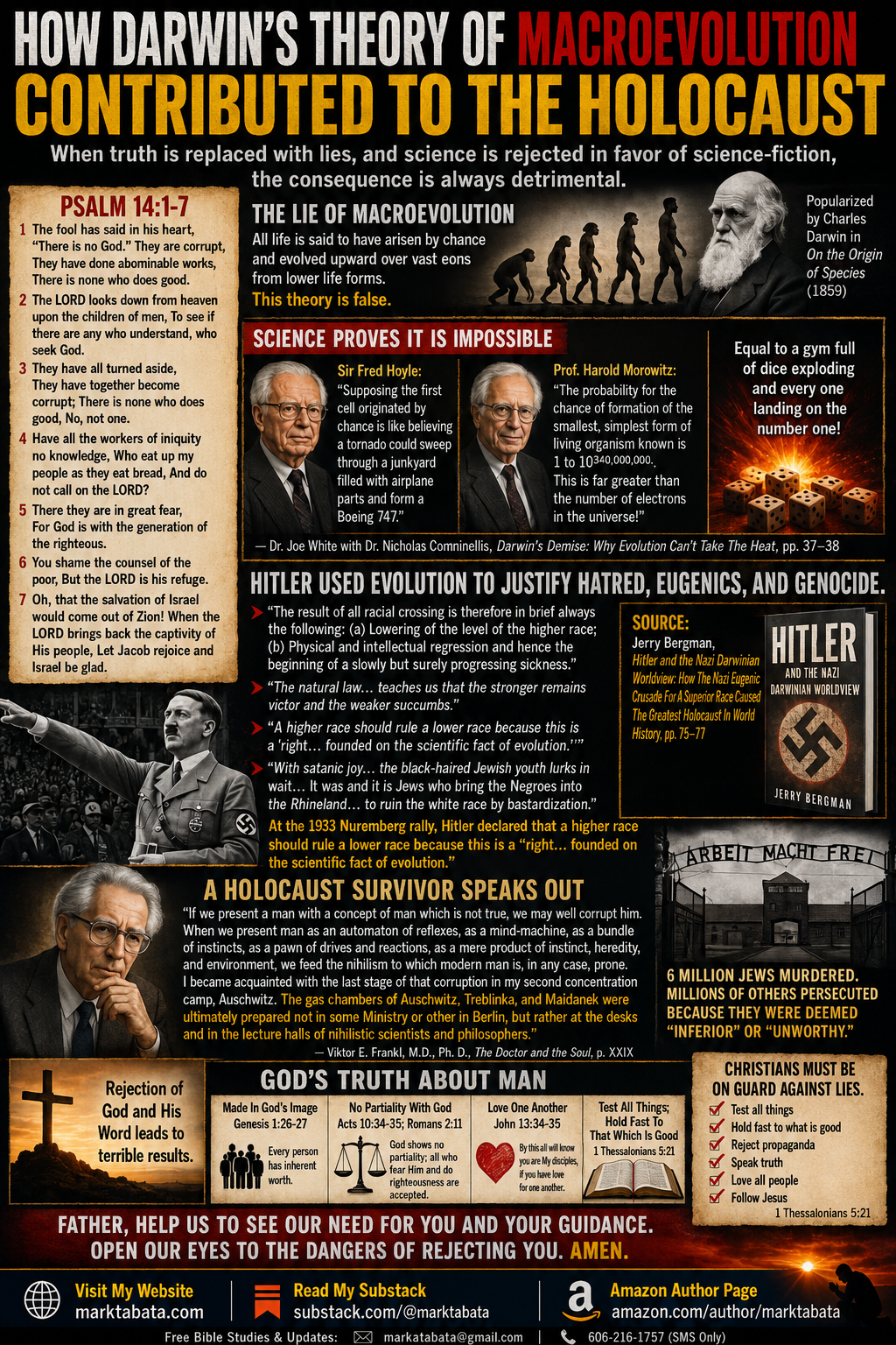How Darwin’s Theory Of Macroevolution Contributed To The Holocaust